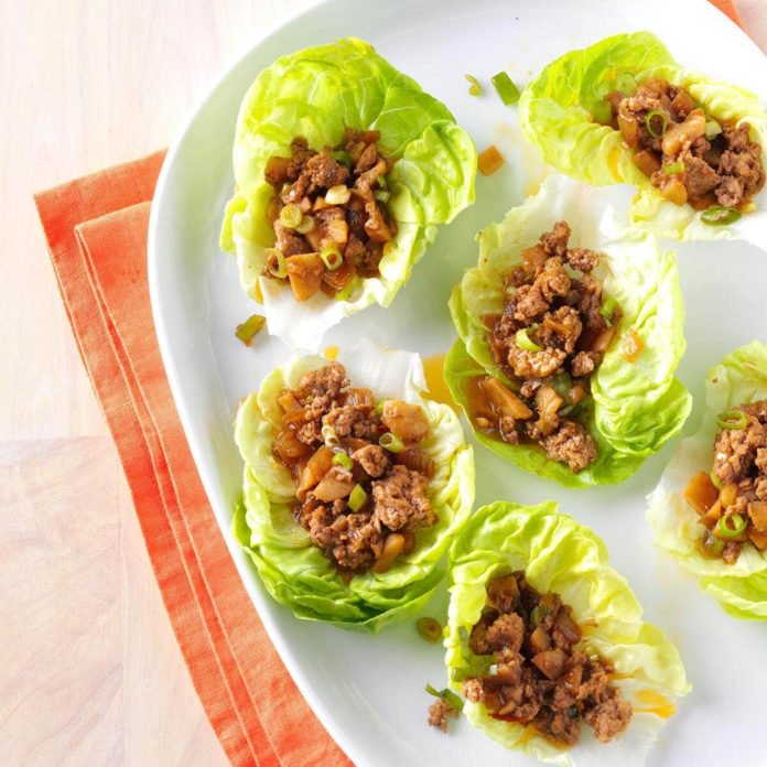 ginger-pork-lettuce-wraps